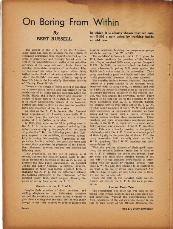 (1938) “On boring from within” by Bert Russell